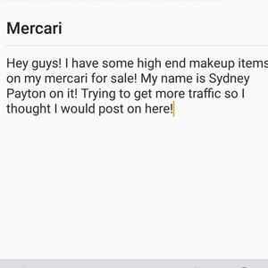 Mercari Account!